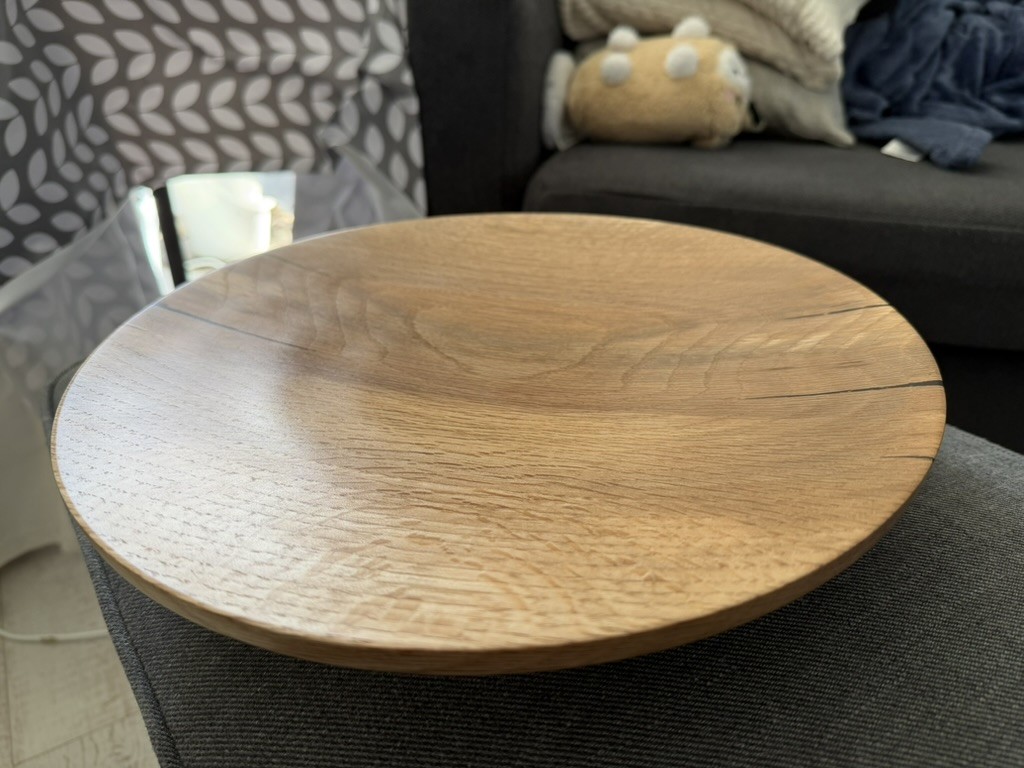 Thanksgiving Turkey Oak Platter